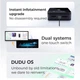Приставка MEKEDE DUDUAUTO C3 8/128GB — беспроводной CarPlay / Android Auto, 4G, Wi-Fi, GPS - изображение 5