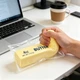 Антистрес-іграшка сквіш м'якалка "Масло" Butter IS3202 Жовтий - зображення 3