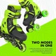 Роликовые коньки Neon Combo р. 30-33 (NC46G4) - изображение 5