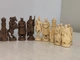 Эксклюзивный набор деревянных шахматных фигур «Рыцари» — резные фигуры в средневековом стиле - изображение 7