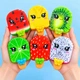 Игрушка антистресс сквиш Мороженое на палочке, набор 6 шт, 13,5x9 см, силиконовая - изображение 5