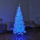 Гірлянда Нитка вулична 100 м 1000 LED з 8 режимами IP65, Світлодіодна новорічна гірлянда на білому проводі від мережі для підсвічування дерев, фасаду, огорожі, тераси, вітрин та святкового декору, Синій - зображення 10