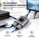 HDMI розгалужувач світч 2-направлений Stone 1x2 HDMI 4K спліттер (ST-SH001) - зображення 7