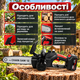 Аккумуляторная цепная пила 48 В 12 дюймов с 2 Li-ion батареями в кейсе Защитный кожух блокировка запуска для веток дров сада - изображение 3