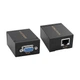 Подовжувач відеосигналу VGA 60m NVC RJ45 to VGA Cat5e Cat6 - изображение 2
