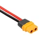 Кабель силовий Amass XT60H-F мама 22см силіконовий кабель 12AWG для АКБ 60 А - зображення 5