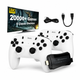 Ігрова приставка + 2 джойстики HOCO GA31 Collection game box+two wireless gamepads set, 2.4G, HDTV, white - зображення 1