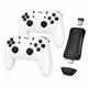 Ігрова приставка + 2 джойстики HOCO GA31 Collection game box+two wireless gamepads set, 2.4G, HDTV, white - зображення 2