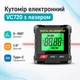 Кутомір електронний магнітний VC720 з лазером, Type-C, рівень, інклінометр - зображення 1