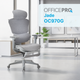 Кресло офисное OfficePro Jade OC970G Fabric эргономичное Gray - изображение 7
