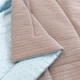 Плед детский MirSon №063 Premium Pique 09 Sleeping animals 90х110 см (2200013893837) - изображение 2