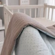 Плед детский MirSon №063 Premium Pique 09 Sleeping animals 90х110 см (2200013893837) - изображение 4