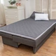Ортопедичний матрац-топпер Family Sleep Fog Gray-White для дивана чи ліжка 75×190 см (НФ-00000580) - зображення 8