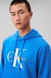 Мужское худи на флисе Calvin Klein 48(M) Синий (157987) - изображение 4