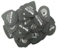 Медіатори D'Addario 3DBK2 Planet Waves Duralin Black Ice Player's Pack 0.50 mm (10 шт.) - зображення 3