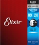 Струны для банджо Elixir 11600 Polyweb Nickel Plated Steel Light 9/20 - изображение 1