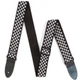 Ремень для гитары Dunlop D3831BK Black & White Checkered Strap - изображение 2