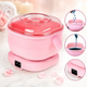 Воскоплав електричний з термостійкою силіконовою чашею 400 мл, 100 Вт, рожевий (GT-628) - зображення 2