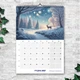 Календарь-планер А3 перекидной настенный Сказочная природа 13 листов ENTERSTORE (art. 269028) - изображение 13