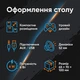 Акустика для ПК Hoco DS30, 2 колонки 3 Вт × 2, подключение AUX/USB, RGB подсветка - изображение 4
