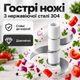Подрібнювач кухонний електричний бездротовий для овочів спецій цибулі часнику зелені горіхів м'яса та фаршу чоппер міні блендер подрібнювач акумуляторний USB 250 мл 2000 об/хв зі знімними ножами прозора чаша білий Kayfovo - зображення 2