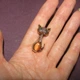 Брошь маленький кот с камнем под тигровый глаз, 3038 - изображение 4