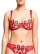 Бюстгальтер балконет Dita von Teese 70D Червоний (D59073-scarlett) - изображение 3