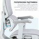 Кресло офисное OfficePro Jade OC970G Fabric эргономичное Gray - изображение 9