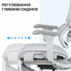 Кресло офисное OfficePro Jade OC970G Fabric эргономичное Gray - изображение 14