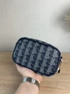 Чоловіча барсетка Lacoste прямокутна сумка Лакоста темно синя ART064 - зображення 4