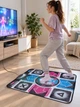 Танцевальный музыкальный коврик для компьютера и телевизора, USB, 3 RCA, 10 активных кнопок, 90 × 80 см - изображение 8