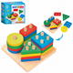 Дерев'яний сортер Tree Toys MD 0818 геосортер геометричні колони (2270) - зображення 2