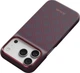 Чохол для смартфона Apple iPhone 18 Pro/17 Pro Pitaka Edge Case Argyle MagSafe Blue-Red (KI1818P) - зображення 6