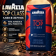 Кава зернова Lavazza Top Class 1015 г натуральний купаж арабіка 90% робуста 10% середнього обсмажування з кислинкою насиченим ароматом оксамитовою кремою для професійних автоматичних кавомашин еспресо капучино лате - зображення 1