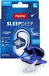 Багаторазові беруші для сну з термопласту Alpine Sleep Deep розмір M з футляром SNR 27 дБ - зображення 1
