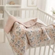 Плед детский MirSon №046 Poplin Waffle 07 Rabbits 60х80 см (2200013893523) - изображение 1