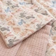 Плед детский MirSon №046 Poplin Waffle 07 Rabbits 60х80 см (2200013893523) - изображение 2