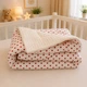 Плед детский MirSon №047 Poplin Waffle 01 Little hearts 60х80 см (2200013893554) - изображение 5