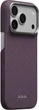 Etui na smartfon Apple iPhone 18 Pro/17 Pro Pitaka Edge Case PTK Weaving-Charoite MagSafe Purple (KI1822P) - obraz 2