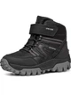 Детские зимние ботинки Geox Himalaya 32 р сапоги чёрный/серый для мальчика - изображение 4