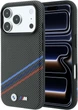 Чохол для смартфона BMW M Quadrille Kevlar Print Tricolor Lines & Metal Logo MagSafe для Apple iPhone 18 Pro / Apple iPhone 17 Pro Anthracite (3666339669485) - зображення 1