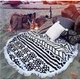 Пляжное полотенце с бахрамой круглое Homytex 150*150 Арнамент 4554897 - зображення 1