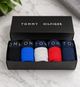 Набор мужского белья TOMMY HILFIGER 5 шт размер L, хлопковые трусы боксеры разных цветов в коробке - изображение 5