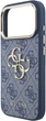Чохол для смартфона Guess 4G Big 4G Classic Logo для Apple iPhone 18 Pro Max / Apple iPhone 17 Pro Max Blue/Gold (3666339651114) - зображення 5