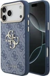 Чохол для смартфона Guess 4G Big 4G Classic Logo для Apple iPhone 18 Pro Max / Apple iPhone 17 Pro Max Blue/Gold (3666339651114) - зображення 1