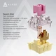 Клавіатура Ajazz AK690 Peach Mist Switch USB UA White (AK690-PM-W) - зображення 7