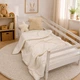 Плед детский MirSon №050 Premium Pique White 150х220 см (2200013893578) - изображение 6