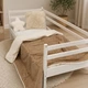 Плед детский MirSon №052 Premium Pique Creamy 150х220 см (2200013893639) - изображение 7