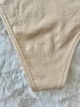 Жіночі безшовні коригуючі трусики-стрінги Primark Seamless Shapewear Thong з високою талією М бежевий Т-1115/61 - зображення 5