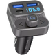 FM-модулятор Proove Luxor SE QC3.0 + PD 36W Bluetooth 5.3 Type-C USB Hands Free, сірий - зображення 1